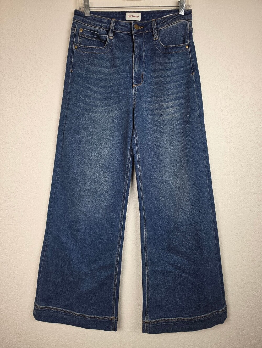 Driftwood Martha Wide Leg Jeans Size 27x32